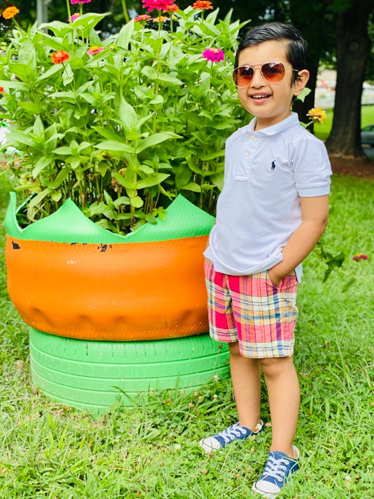 Rayyan at four years old